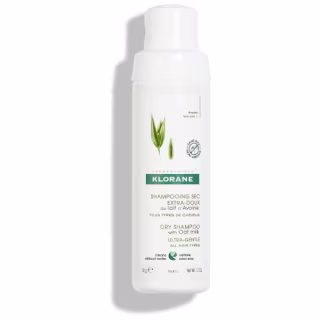 Klorane - Dry Shampoo Powder With Oat Milk - Eco Friendly Non-Aerosol Formula - Gentle Formula Instantly Revives Hair - Paraben &amp; Sulfate-Free - 1.7 fl. oz.