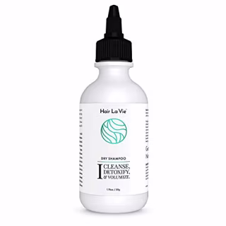 Hair La Vie Dry Shampoo for Women - Detox, Cleanse &amp; Volumize for Blonde &amp; Brunette Hair, 1.76 Fl Oz