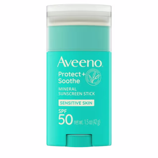 Aveeno Positively Mineral Sensitive Skin Sunscreen Stick