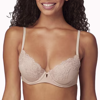 Maidenform Maidenform Your Lift Demi T-Shirt Underwire Push Up Bra-Dm1195, B , Pink