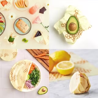 Bee's Wrap Honeycomb Print Wraps - Set of 3