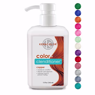 Keracolor Color Plus Clenditioner, Copper, 12 ounce (Amazon)