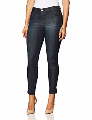 Democracy Women's Ab Solution Jegging, Indigo, 0