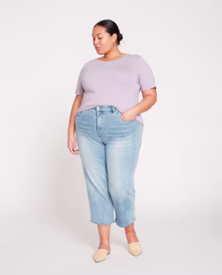 Bae Boyfriend Crop Jeans