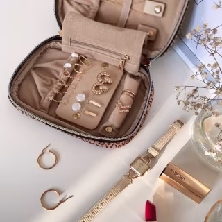 Small Travel Jewelry Organizer