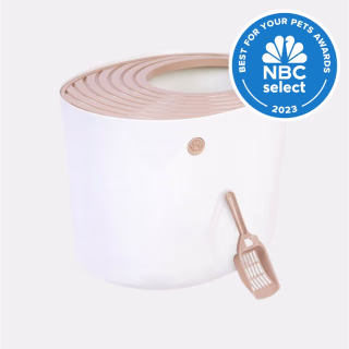 Iris Round Top Entry Litter Box