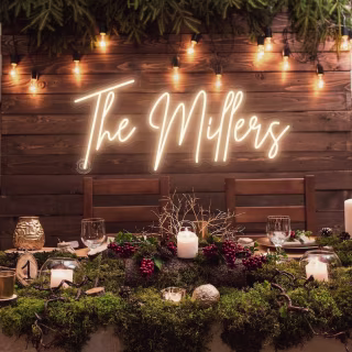 Neon Wedding Sign Custom Wedding Decor, Family Name Sign Wall decor, Wedding Neon Lights Personalized Gifts, Wedding Sign Wedding Backdrop
