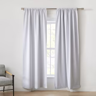 West Elm Fair Trade Blackout Curtain - Set of 2