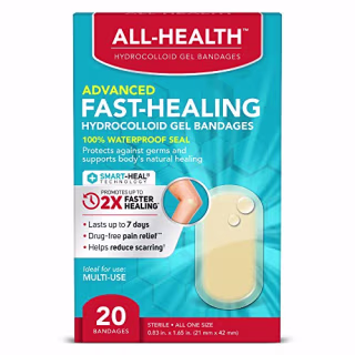 All Health Hydrocolloid Gel Bandages