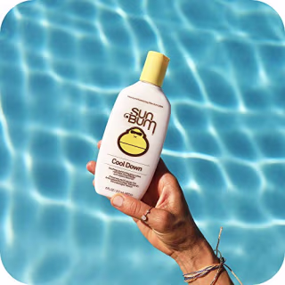 Sun Bum Cool Down Aloe Vera Lotion - Vegan After Sun Care with Cocoa Butter to Soothe and Hydrate Sunburn- 8 oz