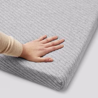 Casper Sleep Comfy Mattress Topper, Full, Gray