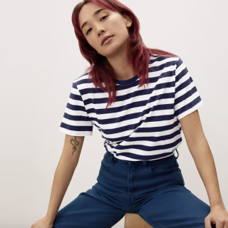 The Organic Cotton Box-Cut Tee