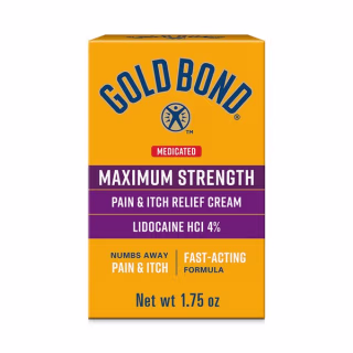 Gold Bond Medicated Pain & Itch Relief Cream with Lidocaine
