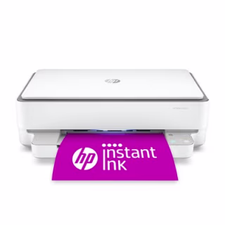 HP Envy 6055e Wireless Color All-in-One Printer with 6 Months Free Ink (223N1A) (Renewed Premium),white