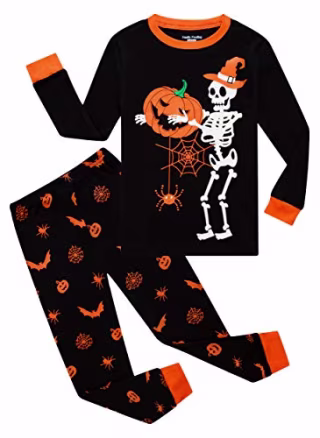 Family Feeling Kids Glow-in-the-Dark Pajama Set
