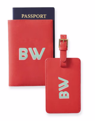 Luggage Tag and Passport Case