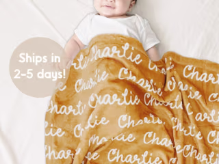 Personalized Custom Name Blanket