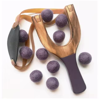 Wooden Slingshot Toy