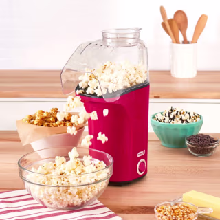 Dash (R) Fresh Pop Red Popcorn Maker