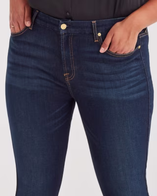 Slim Illusion High Waist Ankle Skinny