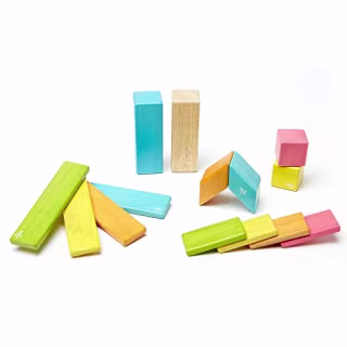 14 Piece Tegu Magnetic Wooden Block Set, Natural