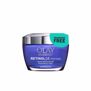 Olay Regenerist Retinol 24 + Peptide Night Face Moisturizer Cream