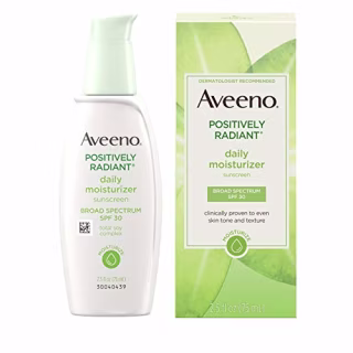 Aveeno Positively Radiant Daily Moisturizer with SPF 30