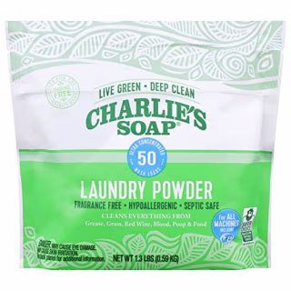 Charlie's Soap Natural Powder Laundry Detergent