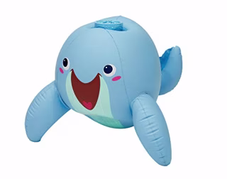 Little Kids Fubbles Inflatable Bubblin Whale Largest Ever Bubble Machine; Premium Bubble Solution Included (496)