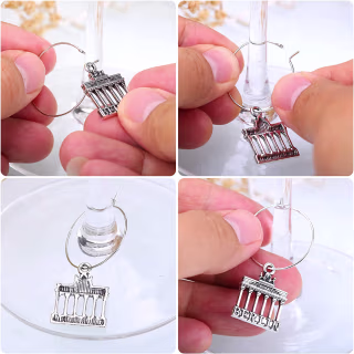 Wine Charms for Stem Glasses