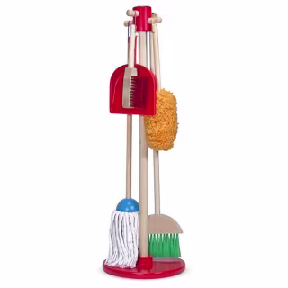 Melissa & Doug Let's Play House! Dust, Sweep & Mop Set