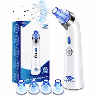 Blackhead Remover Pore Vacuum - Electric Blackhead Vacuum Cleaner Blackhead Extractor Tool Device Comedo Removal Suction Beauty Device for Women