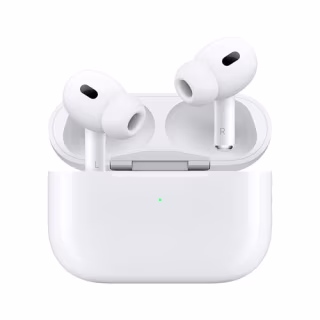 Apple AirPods Pro 2 Wireless Earbuds, Active Noise Cancellation, Hearing Aid Feature, Bluetooth Headphones, Transparency, Personalized Spatial Audio, High-Fidelity Sound, H2 Chip, USB-C Charging