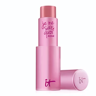 IT Cosmetics Je Ne SAIS Quoi Lip Treatment, Rose - Anti-Aging Lip Balm - Reacts with Your Lips to Create a Customized Color - with Essential Oils &amp; Antioxidants - 0.11 oz