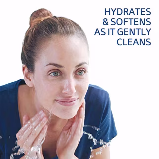 Face Wash by Cetaphil, Hydrating Gentle Skin Cleanser for Dry to Normal Sensitive Skin, 20 oz, Fragrance Free, Fragrance Free and Non-Foaming