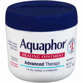 Aquaphor Healing Ointment - Dry Skin Moisturizer - Dry Hands, Heels, Elbows, Lips - 7 Oz Tube
