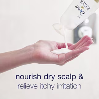 Dove DermaCare Scalp Anti Dandruff Shampoo Dryness and Itch Relief for Dry and Itchy Scalp Dry Scalp Treatment with Pyrithione Zinc 12 oz