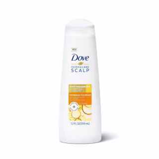 Dove DermaCare Scalp Anti Dandruff Shampoo Dryness and Itch Relief for Dry and Itchy Scalp Dry Scalp Treatment with Pyrithione Zinc 12 oz