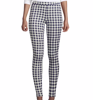 Lands' End High Rise Serious Sweats Fleece Lined Pocket Leggings