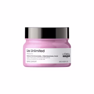 L'Oreal Professionnel Liss Unlimited Mask | For Frizz-Prone Hair | Provides Long-Lasting Frizz and Humidity Protection| With Prokeratin | 8.5 Fl. Oz.