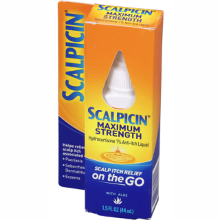 Scalpicin Maximum Strength Scalp Itch & Dandruff Relief Treatment