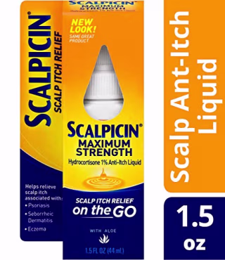 Scalpicin Maximum Strength Scalp Itch & Dandruff Relief Treatment