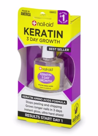 Nail-Aid Keratin 3-Day Growth Nail Treatment