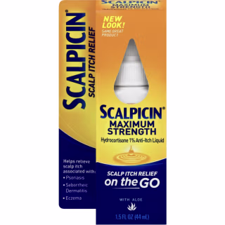 Scalpicin Maximum Strength Scalp Itch & Dandruff Relief Treatment