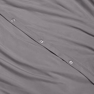 Nestl Bedding Duvet Cover, Protects and Covers your Comforter/Duvet Insert, Luxury 100% Super Soft Microfiber, Queen Size, Color Charcoal Gray, 3 Piece Duvet Cover Set Includes 2 Pillow Shams