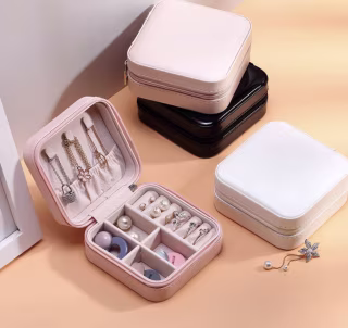 Portable Travel Mini Jewelry Box