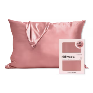 Kitsch Satin Pillowcase with Zipper for Hair &amp; Skin, Softer Than Silk Pillow Cases Queen, Smooth Pillow Covers, Machine Washable, Wrinkle-Free, Cooling Satin Pillow Cases Standard Size 19"x26" Leopard