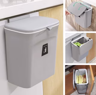 Kitchen Hanging Trash Can 