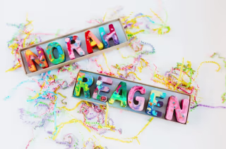 Personalized Rainbow Crayons