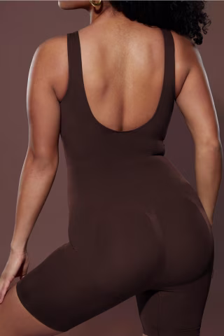 Nearly Naked Shaping Mid Thigh Bodysuit